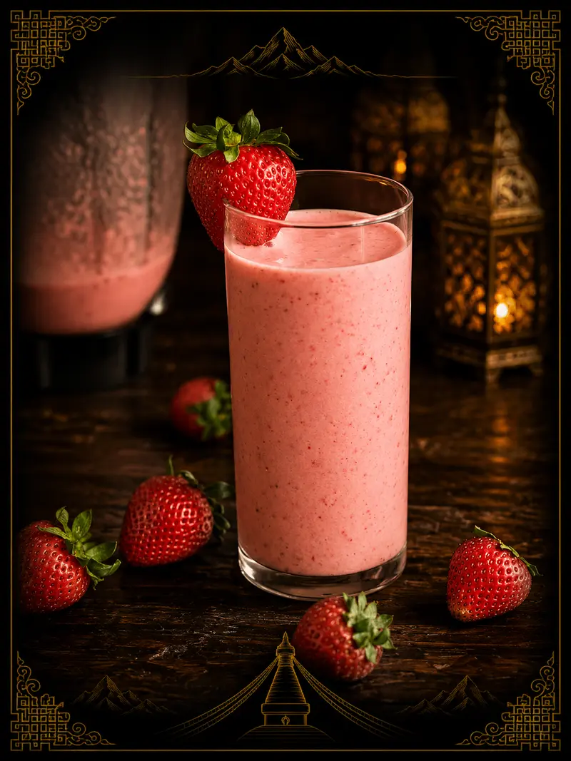Strawberry Lassi