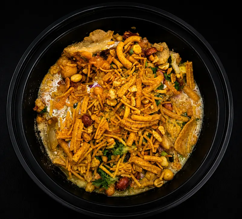 Vegetable Samosa Chaat